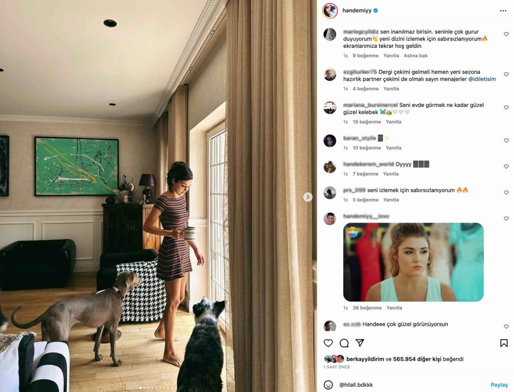 hande ercel in ev hali sosyal medyada gundem oldu sen inanilmaz birisin